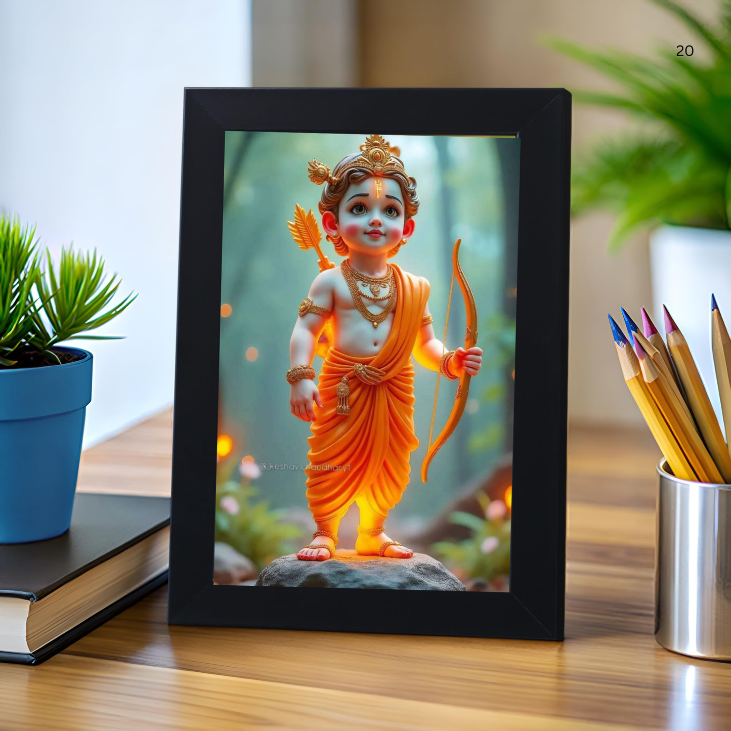 Shree Ram,Ayodhya shree Ram Lala Photo frame new born baby photo of shree ram