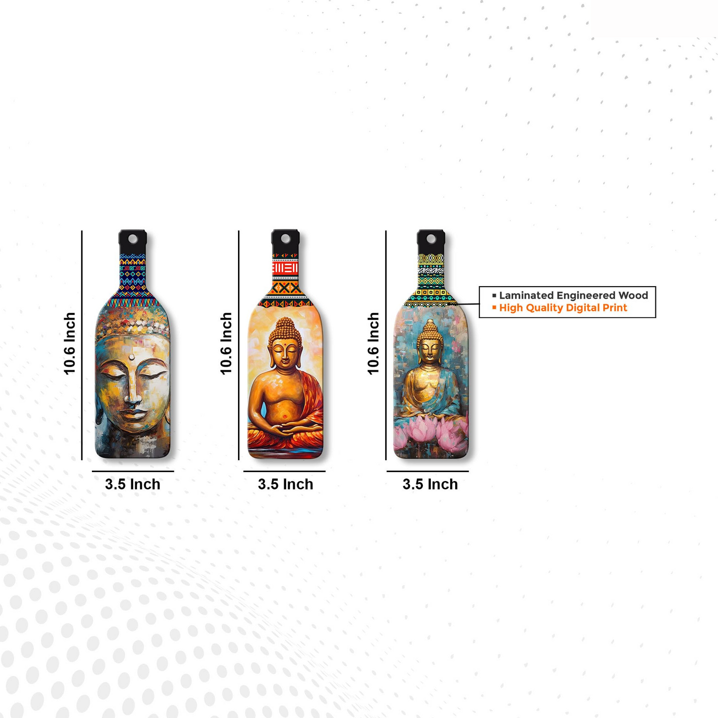 Meditating Gautam Buddha Wooden Wall Hanging for Home Decor | Decoration Items for Livingroom | Art Item for Office
