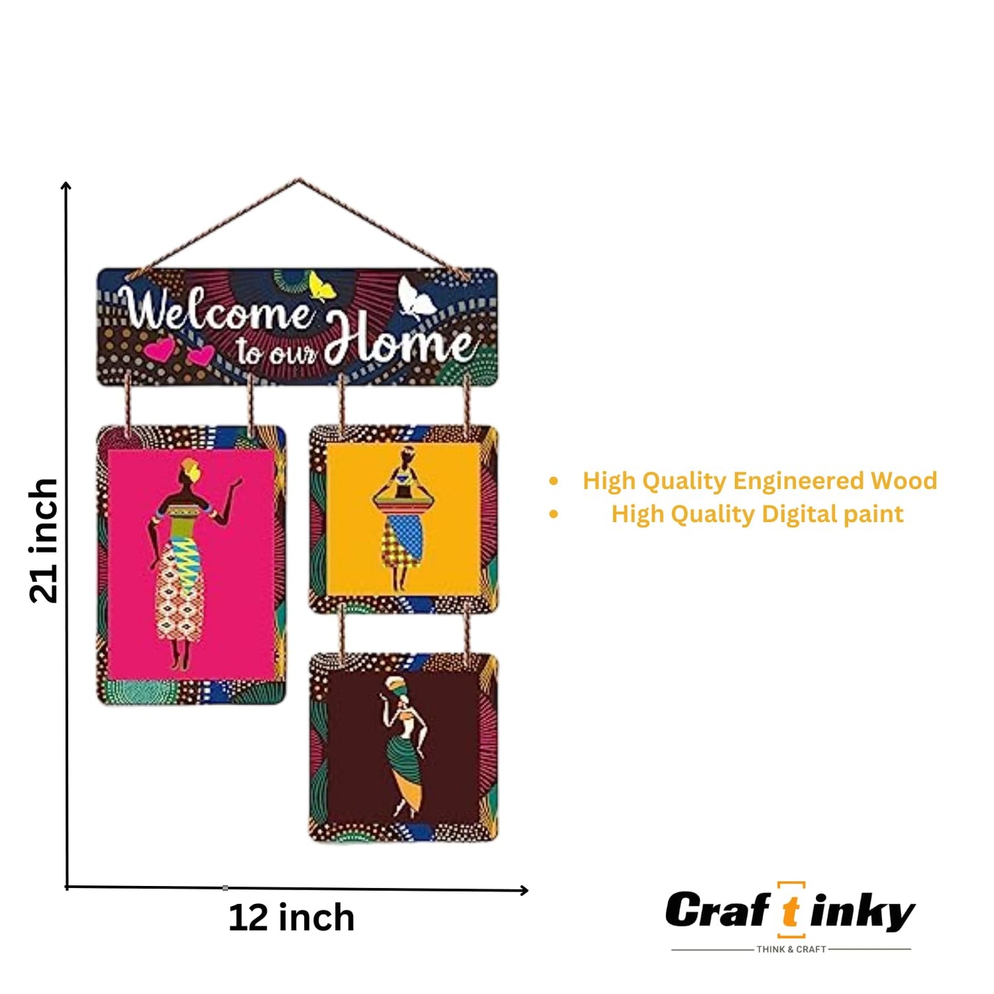Welcome Home Wall Hanging Warm & Inviting Decor For Every Home