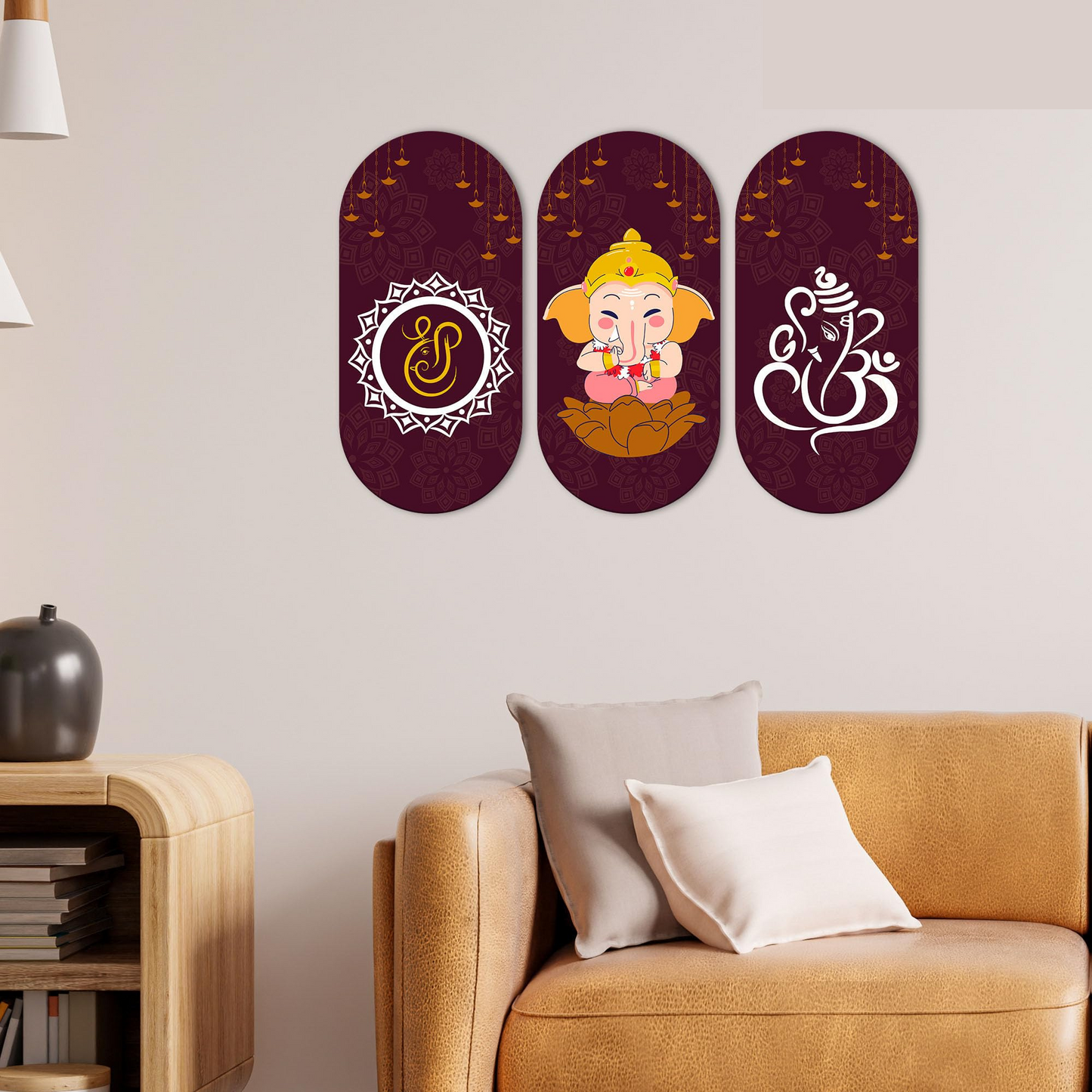 Beautiful and Creative Art Printed Wooden Wall Hanger for Home | Office | Living Room | Gift | Modern Decoration Items | Kitchen Wall Decor
