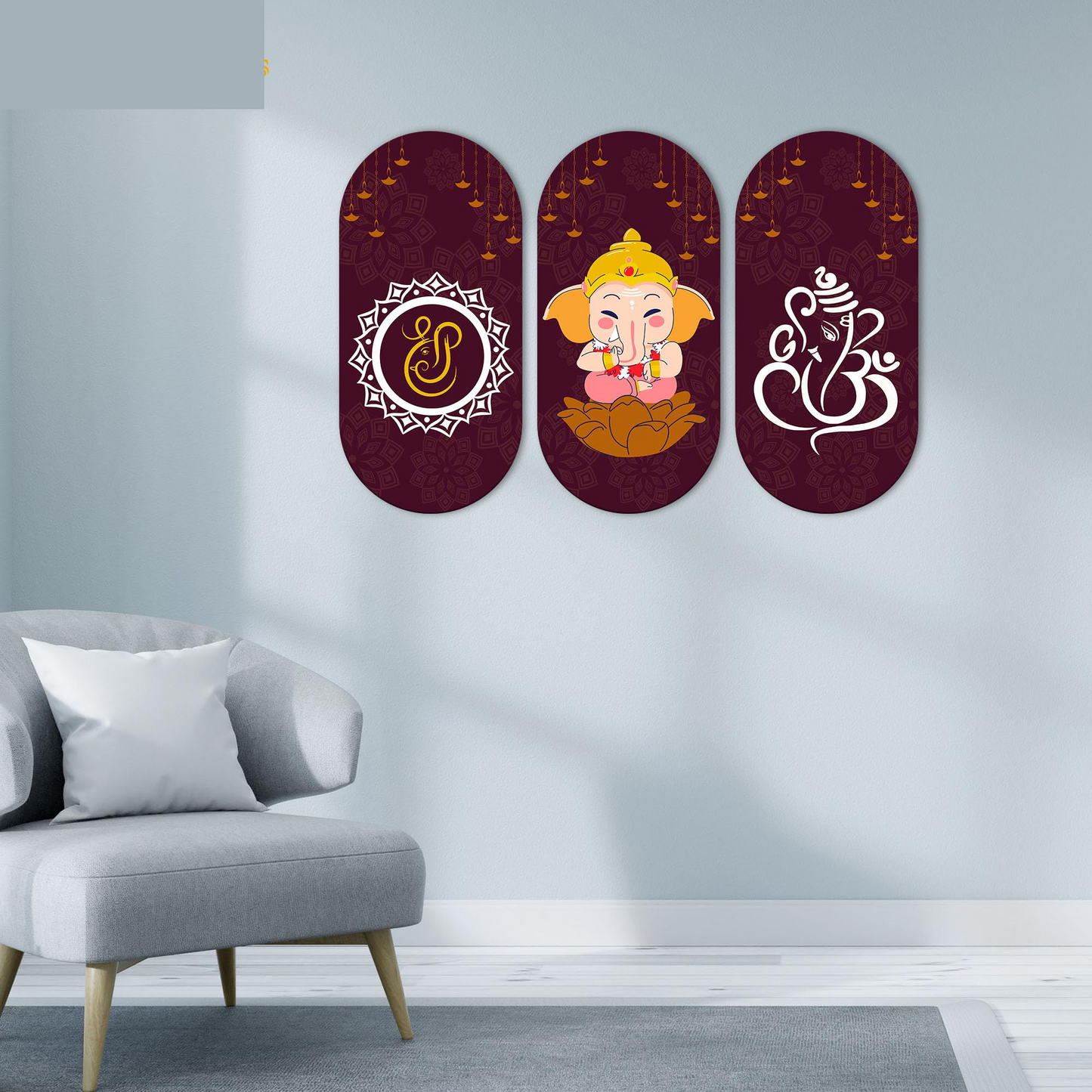 Beautiful and Creative Art Printed Wooden Wall Hanger for Home | Office | Living Room | Gift | Modern Decoration Items | Kitchen Wall Decor