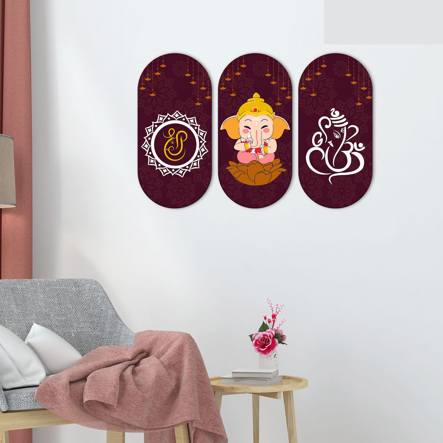 Beautiful and Creative Art Printed Wooden Wall Hanger for Home | Office | Living Room | Gift | Modern Decoration Items | Kitchen Wall Decor