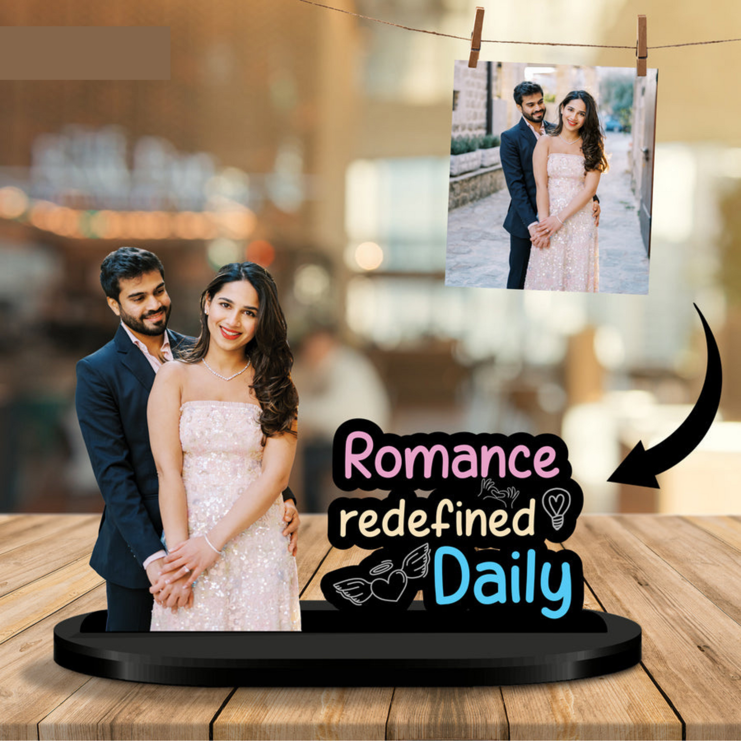 Romance Redefined Daily Avatar Personalized table decor item