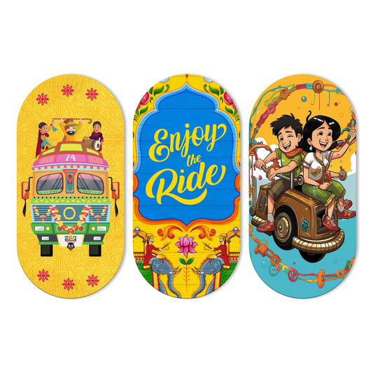Enjoy The Ride Travel Quote Wooden Wall Hanger for Home | Office | Living Room | Gift | Modern Decoration Items | Kitchen Wall Decor