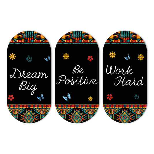 Dream Big Positive Quotes Printed Wooden Wall Hanger for Home | Office | Living Room | Gift | Modern Decoration Items | Kitchen Wall Decor