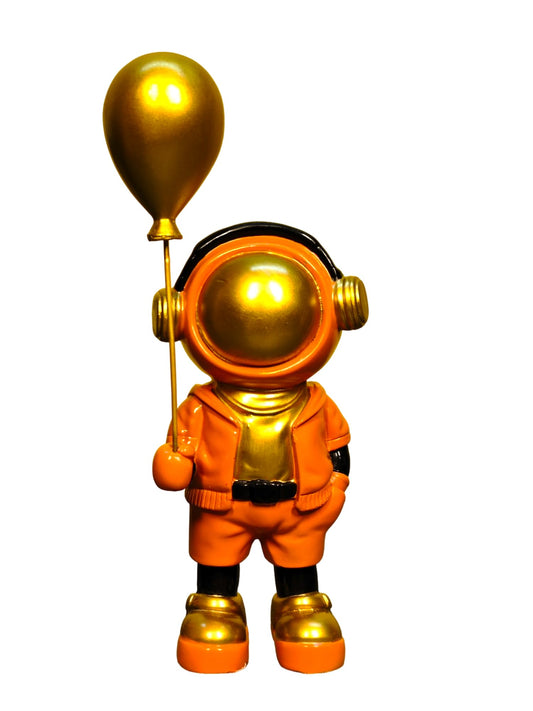 Blessed Serenity|exquisite Astronaute Statue For Home & Garden Dcor Tranquil Healing Spirit Figurine For Living Room Bedroom And More Invoke Peace Health And Happiness