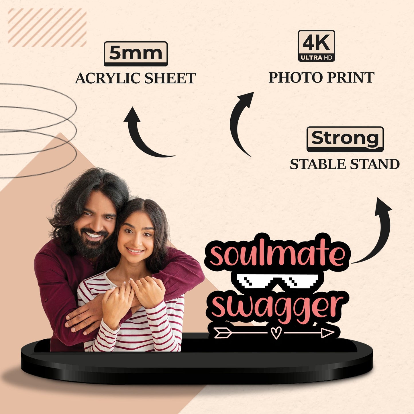 Soulmate Swagger Avatar Personalized table decor item