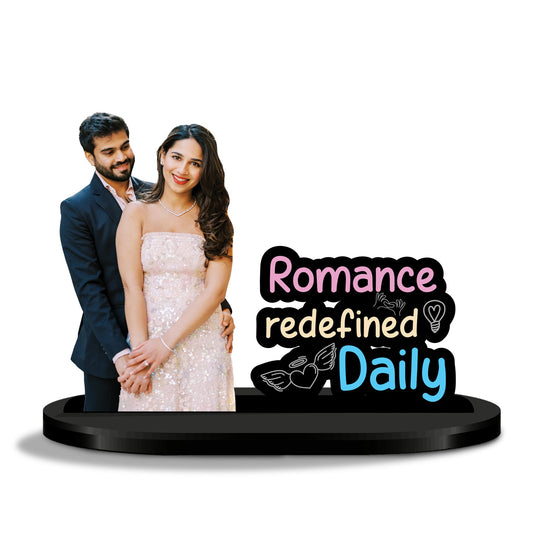 Romance Redefined Daily Avatar Personalized table decor item